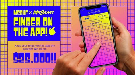 Mr Beast Announces New Finger on the App Game With Big .